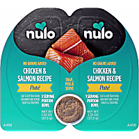 Nulo Grain-Free Chicken & Salmon Recipe Split Cup Pate Cat & Kitten Food