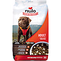 Nulo Raw Medley Kibble+ Chicken, Oats, & Turkey Adult Dog Food
