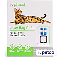 So Phresh Cat Litter Disposal Pail Litter Bag Refill