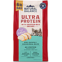 Natural Balance Ultra Protein Real Chicken & Chicken Meal Recipe Kitten Dry Cat Food