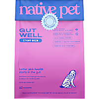 Native Pet GutWell Itchy Skin, Immune & Allergy Supplement for Dogs