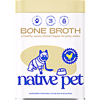 Native Pet Real Chicken Bone Broth Powder Dog Food Topper