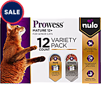 Nulo Prowess Mature 12+ for Senior Cat Food Variety Pack