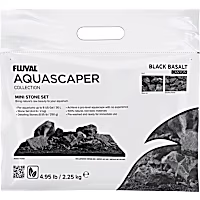 Fluval Black Aquascaper's Mini Stone Set