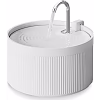 PawsPik Ceramic Serenity Faucet-Design Pet Water Fountain