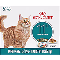 Royal Canin Aging 11+ Thin Slices in Gravy Supports Optimal Health & Vitality Senior Wet Cat Food