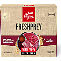 ORIJEN FRESHPREY Frozen Beef, Pork & Lamb with Grains Recipe Complete Adult Dog Food