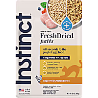Instinct FreshDried Pates Cage-Free Chicken Entree for Cats