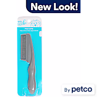 Well & Good Flea Comb with Handle for Dogs