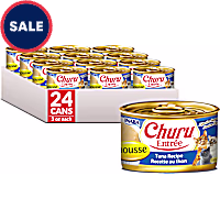 Inaba Churu Tuna Recipe Entree Mousse Can Cat Food