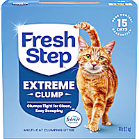 Fresh Step Extreme Clump Multi Cat Clumping Litter with Febreze Freshness