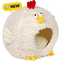 Prevue Pet Products Comfy Chicken Hideaway Cat Bed