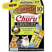 Inaba Churu Tuna & Chicken Flavor Assortment Crunchy for Cats Variety Pack