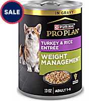 Purina Pro Plan Weight Management Wet Dog Food Turkey and Rice Entree in Gravy