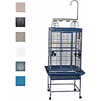 A&E Cage Company 24" X 22" Play Top Bird Cage in Black