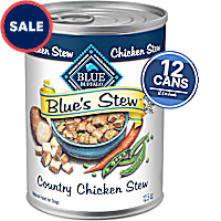 Blue Buffalo Blue's Stew Made with Natural Ingredients, Country Chicken Stew Natural Wet Dog Food