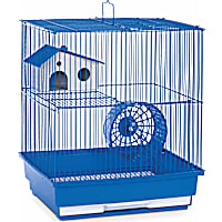 Prevue Pet Products Two Story Blue Small Animal Cage