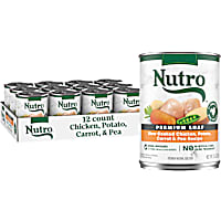Nutro Premium Loaf Adult Natural Grain Free Slow Cooked Chicken, Potato, Carrot & Pea Recipe Wet Dog Food