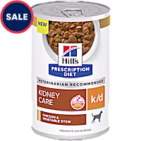 Hill's Prescription Diet k/d Kidney Care Chicken & Vegetable Stew Canned Dog Food