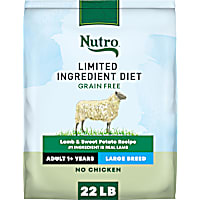 Nutro Limited Ingredient Diet Lamb & Sweet Potato Recipe Large Breed Adult Dry Dog Food