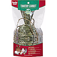 Oxbow Timothy Club Timothy Carrot for Small Animals