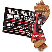 Good Lovin' Traditional Beef Mini Bully Barbell Dog Chew