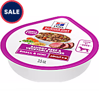 Hill's Science Diet Savory Stew Beef & Vegetables Adult Small & Mini Canned Dog Food
