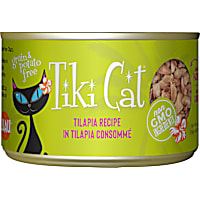 Tiki Cat Luau Tilapia Wet Cat Food