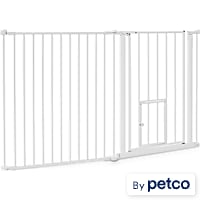 EveryYay In The Zone Steel Pet Gate & Play Pen