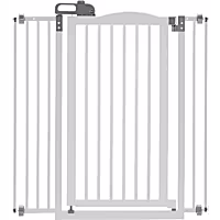 Richell Tall One-Touch White Pet Gate II