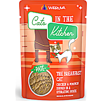 Cats in the Kitchen Slide 'n Serve Pate The Breakfast Cat Chicken & Pumpkin Dinner Wet Food
