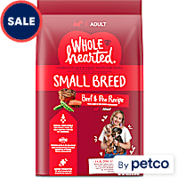 WholeHearted Grain Free Small-Breed Beef and Pea Recipe Adult Dry Dog Food