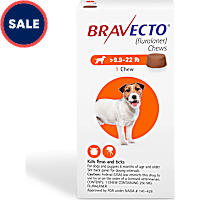 Bravecto Chews for Dogs 9.9-22 lbs