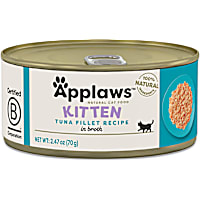Applaws Natural Tuna Fillet in Broth Wet Kitten Food