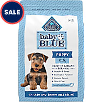 Blue Buffalo Baby Blue Healthy Growth Formula with DHA, Savory Chicken Recipe Natural Dry Food for Puppies