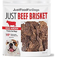 JustFoodforDogs Healthy Snack Beef Brisket Dog Treats