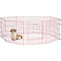 Midwest Pink Exercise Pen for Dogs