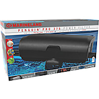 Marineland Penguin PRO 375 Power Filter, Multi-Stage Aquarium Filtration for Aquariums Up To 75 Gallons