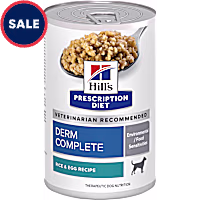 Hill's Prescription Diet Derm Complete Environmental & Food Sensitivities Rice & Egg Recipe Wet Dog Food
