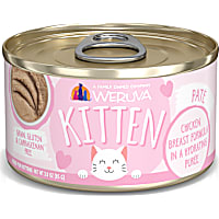 Weruva Kitten Pate Chicken Breast Formula in a Hydrating Puree Wet Cat Food