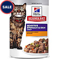 Hill's Science Diet Adult Sensitive Stomach & Sensitive Skin Chicken & Beef Cat Food