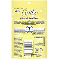 Temptations Chicken and Dairy Flavor Crunchy and Soft Kitten Treats