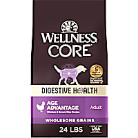 Wellness CORE Age Advantage Chicken & Brown Rice Recipe Digestive Health Senior Dry Dog Food
