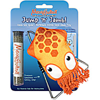 Meowijuana Jump 'n' Jamb - Deep Sea Squid Door Hanger Cat Toy