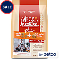 WholeHearted Plus Chicken & Brown Rice Recipe with Whole Grains Dry Dog Food