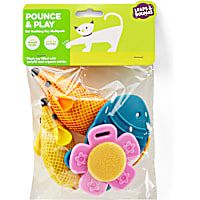 Leaps & Bounds Kitten Teething Toy Multipack