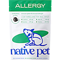 Native Pet Allergy Chews for Seasonal Allergies Supplement for Dogs
