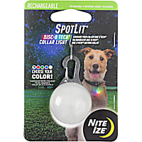 Nite Ize SpotLit Rechargeable Disc-O Tech Light Dog Collar