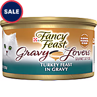 Purina Fancy Feast Gravy Lovers Turkey Feast Grilled Gourmet in Wet Cat Food Gravy