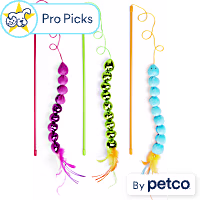 Leaps & Bounds Snake Assorted Teaser Cat Toy